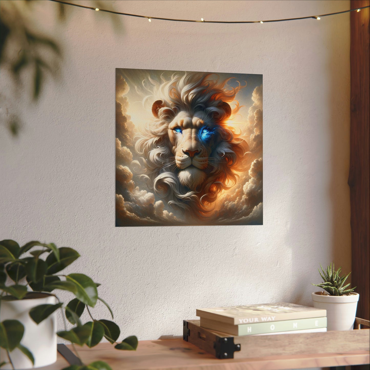 Adonai :: Textured Watercolor Matte Posters