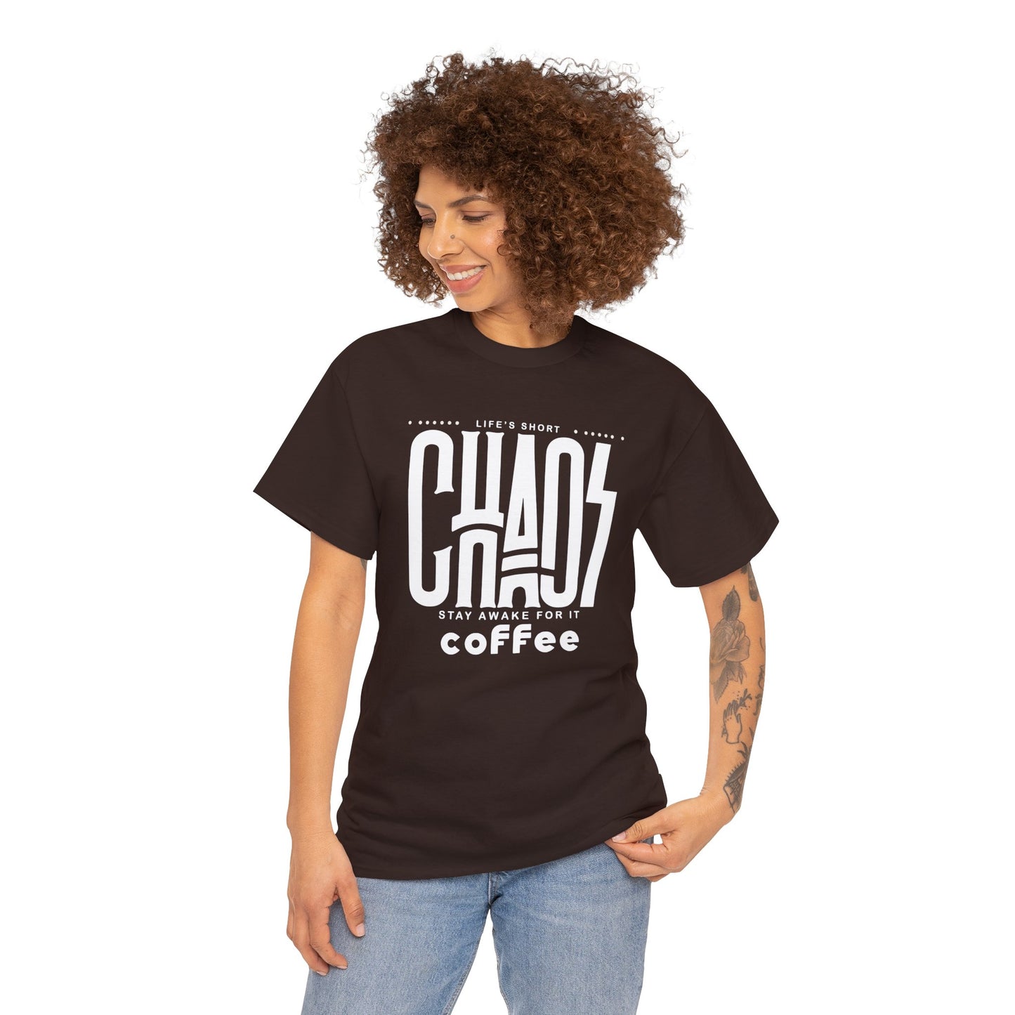 CHAOS Coffee t-shirt idea #1