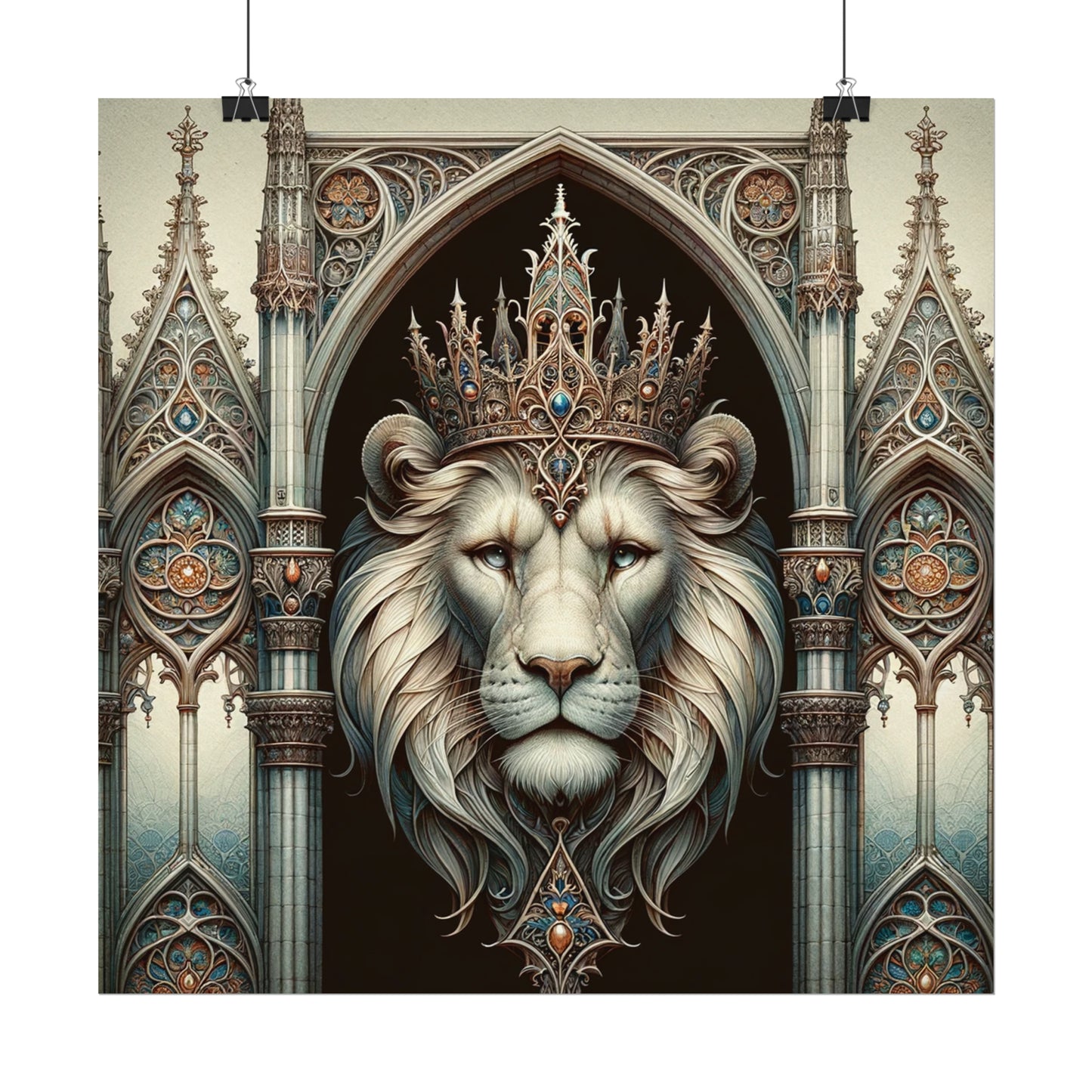 Royalty :: Textured Watercolor Matte Posters