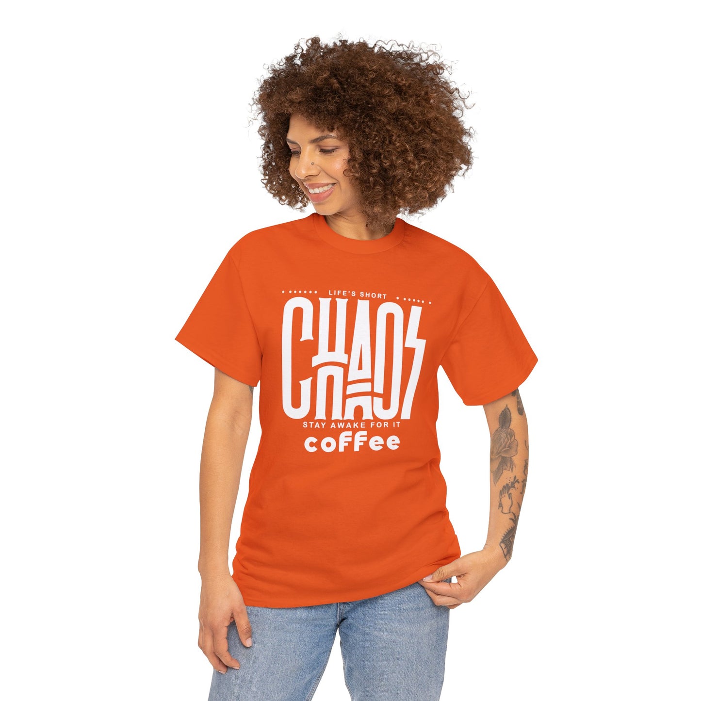 CHAOS Coffee t-shirt idea #1